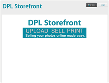 Tablet Screenshot of dplstorefront.com